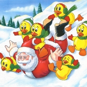 Santa & the Duck tape Ducks